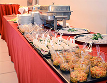 Fornitura Attrezzatura Catering per Inaugurazione nuova Ferrari a Brescia