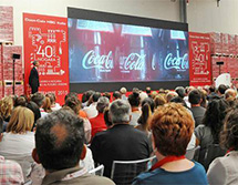 Fornitura Attrezzatura Catering per Inaugurazione stabilimento Coca Cola a Verona