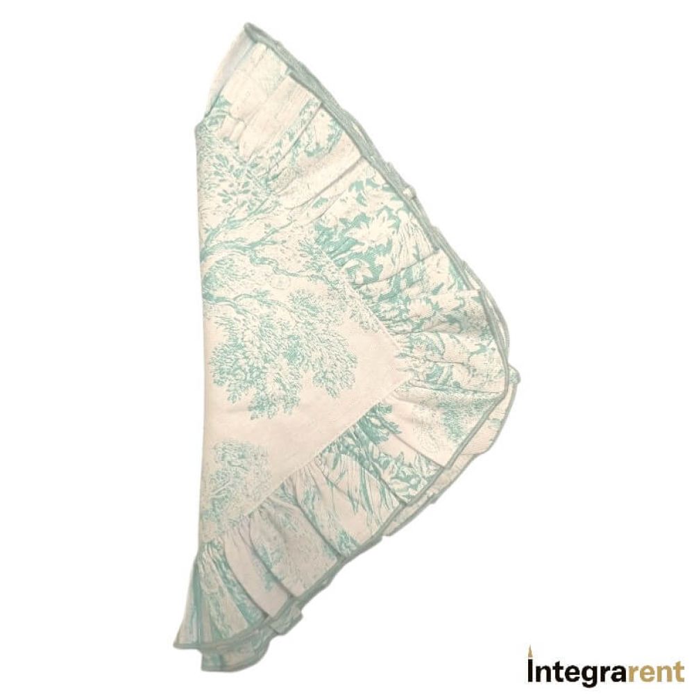 Noleggio Tovagliolo Cotone Volant Toile de Jouy Talco 