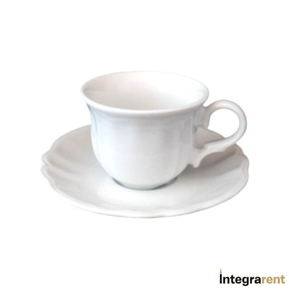 Noleggio Tazza da Thè/Cappuccio + Piattino Eternity 