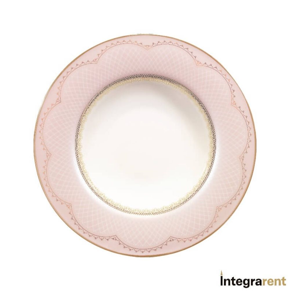 Noleggio Piatto Fondo Regency Gold  Ø cm. 23