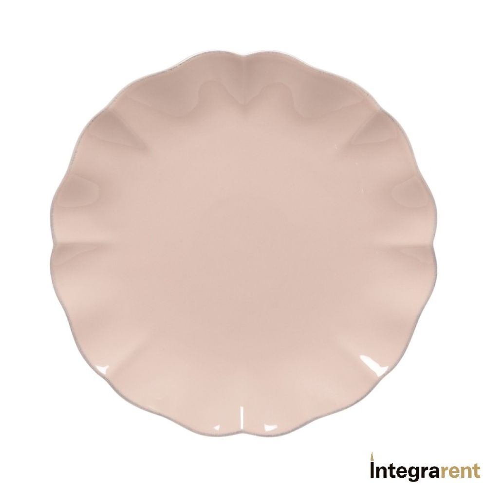 Noleggio Piatto Piano Bloom Pink Ø cm. 25