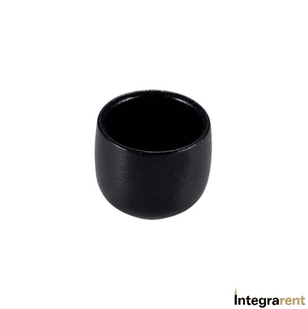 Noleggio Monoporzione Bicchierino Sakè Stone Nero 