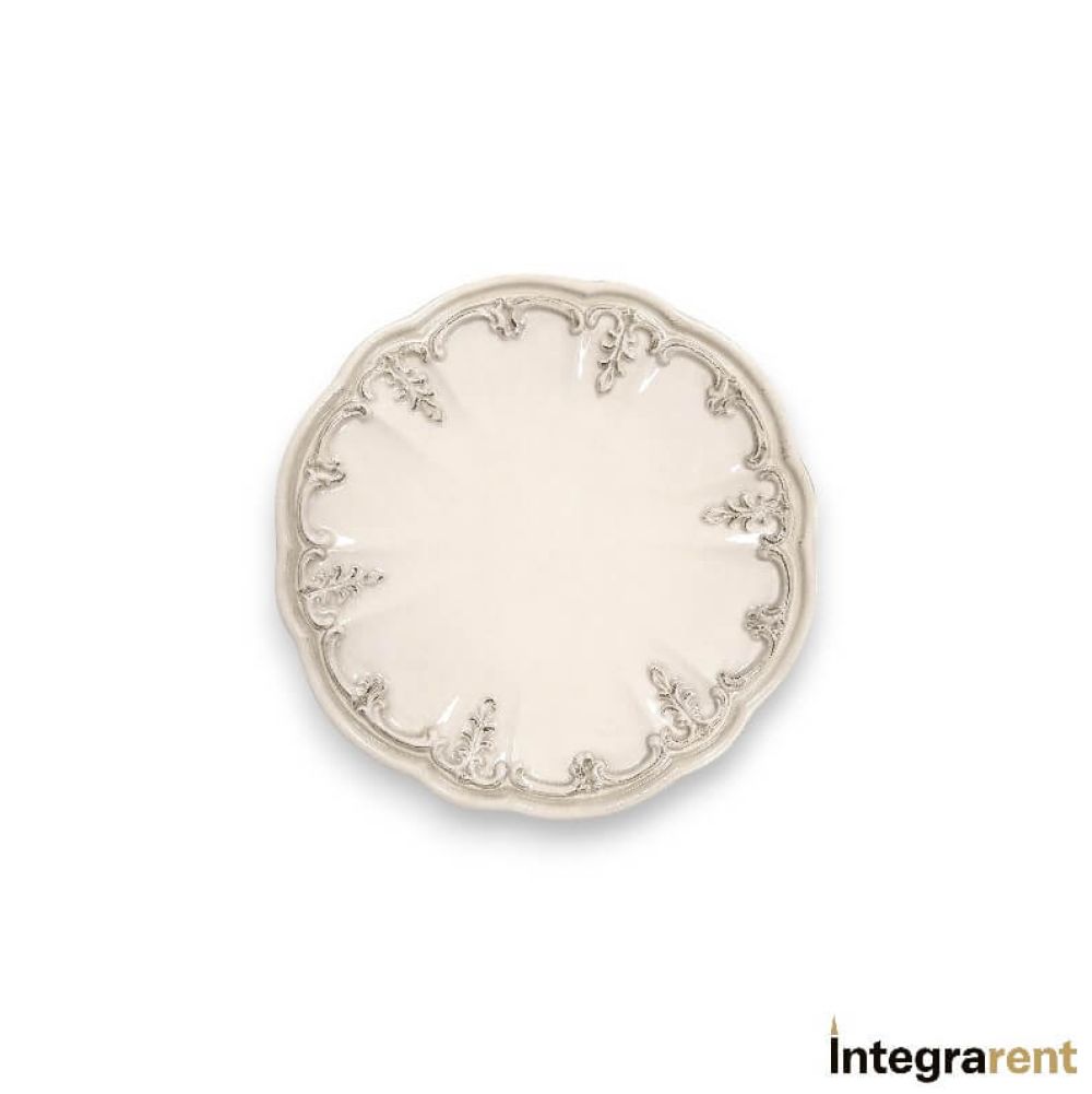 Noleggio Piattino Pane Poesia Crema Patinè Ø cm.15