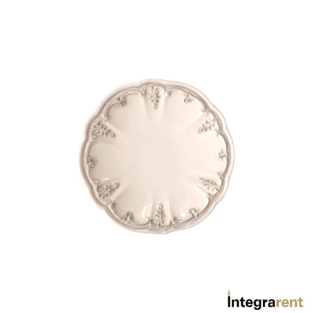Noleggio Piattino Pane Poesia Crema Patinè Ø cm.15