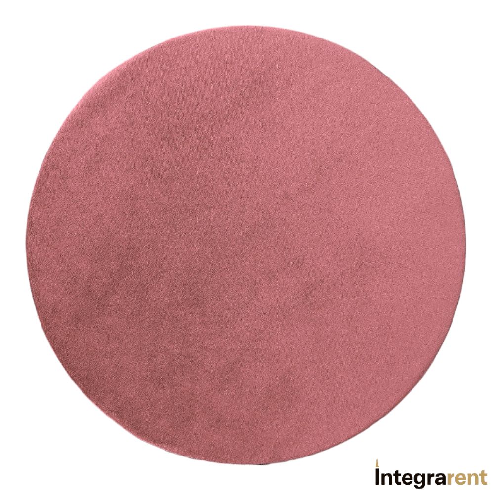 Noleggio Sottopiatto Velvet Rosa Ø cm.31