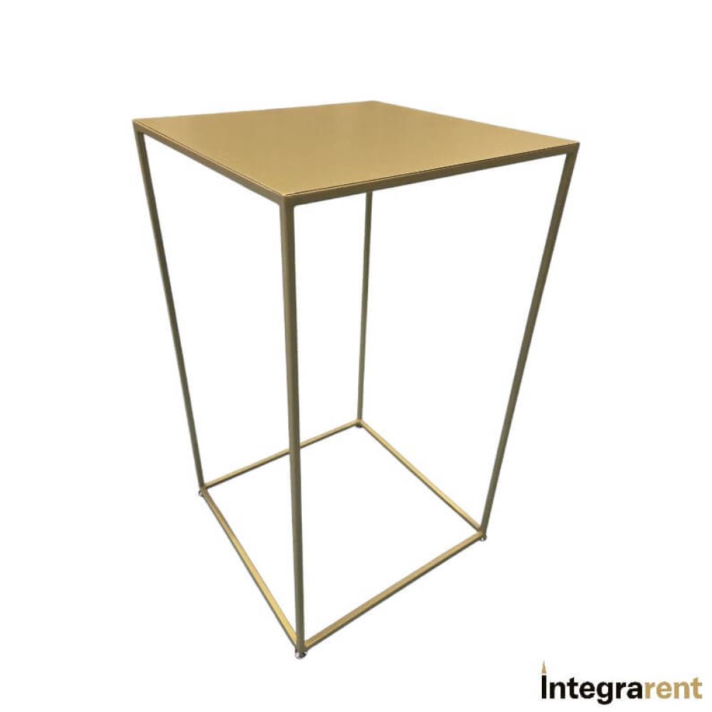 Noleggio Tavolo Mangia In Piedi Industrial Oro