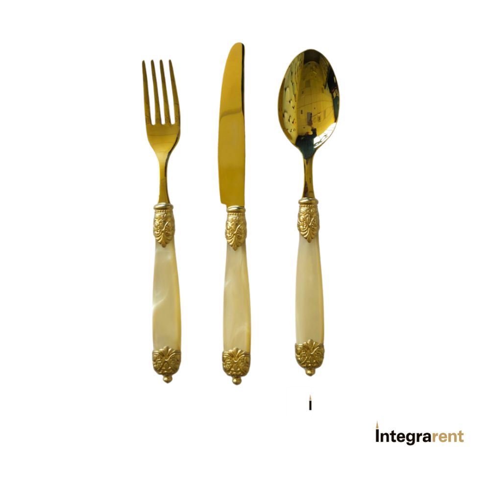 Noleggio Cucchiaio Tavola Royale Oro  
