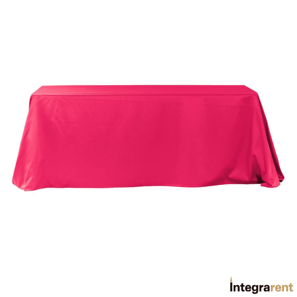 Noleggio Tovaglia Raso/Cotone cm.330x230 - Magenta