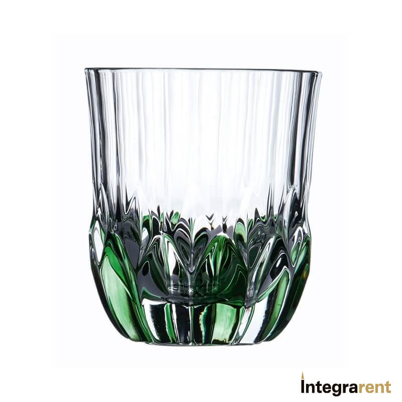 Noleggio Bicchiere Tumbler Retrò Verde Fumè