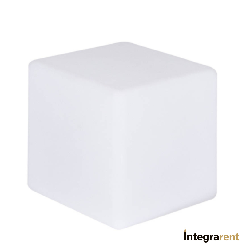 Noleggio Cubo Pe a Led Rgb 12 Colori cm.40x40x40