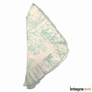 Noleggio Tovagliolo Cotone Volant Toile de Jouy Talco 
