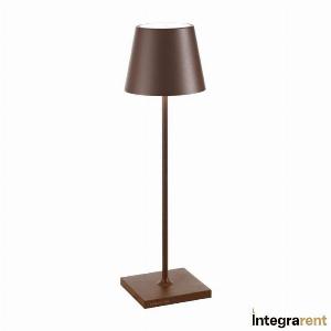 Noleggio Lampada da Tavolo Poldina Corten