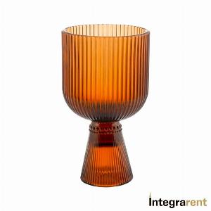 Noleggio Calice Vetro Amber Groove cl.27
