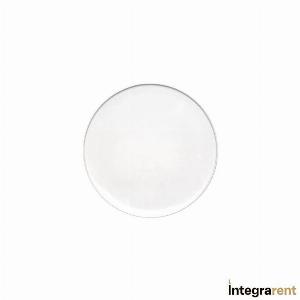 Noleggio Piattino Pane Style Bianco Ø cm.15