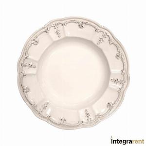 Noleggio Piatto Fondo Poesia Crema Patinè Ø cm.23,5
