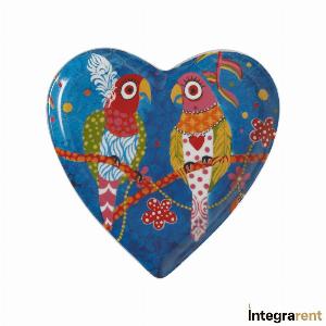 Noleggio Piattino HEARTS Parrots in Love F 