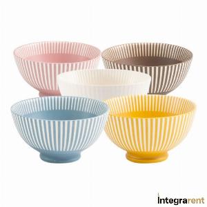 Noleggio Monoporzione Bowl Colourful Ø cm. 15,5x h.8 - Colori Assortiti