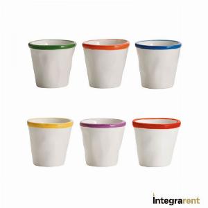 Noleggio Mini Tumbler Tondo Zafferano Colours