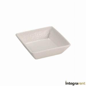 Noleggio Monoporzione Coppetta Stone Bianca Quadrata  