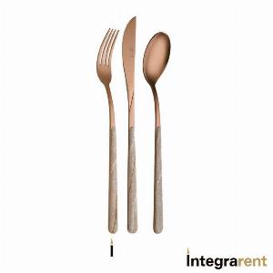 Noleggio Forchetta Tavola Rose Marble  