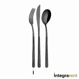 Noleggio Forchetta Tavola Black Marble 