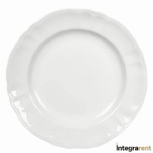 Noleggio Sottopiatto Eternity Bianco Ø cm.32,5