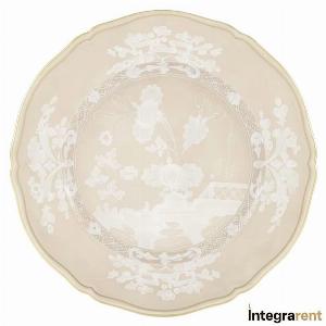 Noleggio Sottopiatto Oriente Italiano Meringa Filo Oro by Richard Ginori 