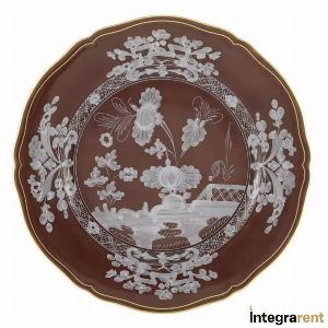 Noleggio Sottopiatto Oriente Italiano Castagna Filo Oro by Richard Ginori  