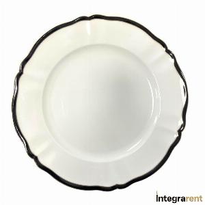 Noleggio Sottopiatto Ducale Black&Gold Ø cm.33  