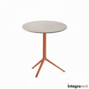 Noleggio Tavolo Tondo Tribeca by Pedrali Terracotta 