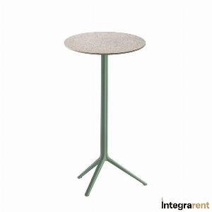 Noleggio Tavolo Mangiainpiedi Tribeca by Pedrali Verde 