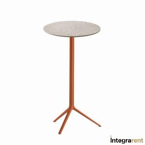 Noleggio Tavolo Mangiainpiedi by Pedrali Terracotta  