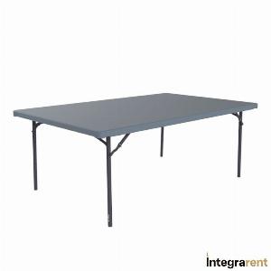 Noleggio Tavolo Rettangolare Policarbonato cm.200x120