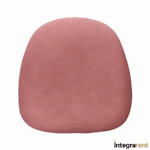 Noleggio Copertura in Velluto Rosa Antico per Cuscino Sedia