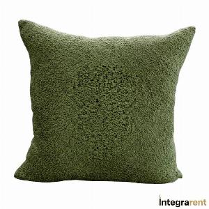 Noleggio Cuscino Bouclè Verde Bosco cm.40x40
