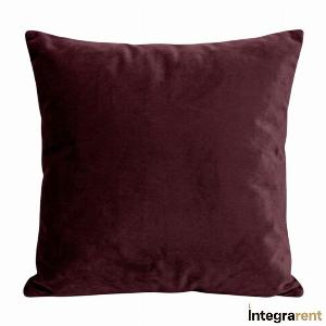 Noleggio Cuscino Velluto Bordeaux
