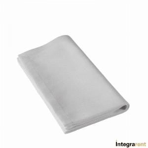 VACVELT 12 Tovaglioli In Raso Blu Reale Con Bordo Smerlato – 50x50 Cm – Eleganti Per Matrimoni E Feste