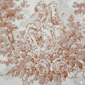 Noleggio Tovagliolo Cotone Toile de Jouy cm.50x50 Tropea
