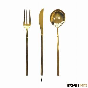 Noleggio Coltello Tavola Zen Gold (25 x conf.)