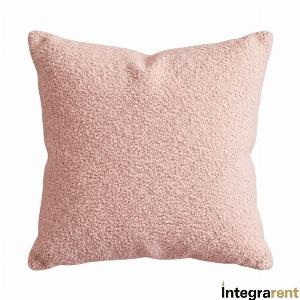 Noleggio Cuscino Bouclè Rosa Antico  