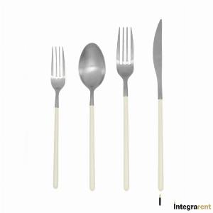 Noleggio Coltello Tavola Broggi Kyoto Bianco
