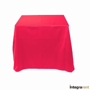 Noleggio Tovaglia Raso/Cotone 210x210 - Magenta