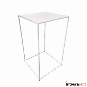 Noleggio Tavolo Mangia In Piedi Industrial Bianco