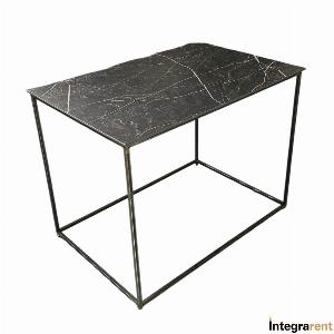 Noleggio Bancone Iron Metallo Nero Anticato con Piano Black Marble  