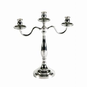 Noleggio Candelabro 3 Fiamme Argento