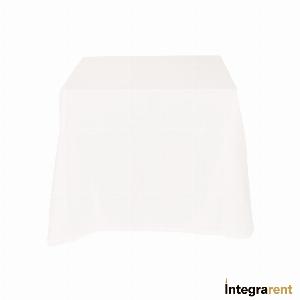 Noleggio Tovaglia Cotone Cannete' cm.210x210 Bianco