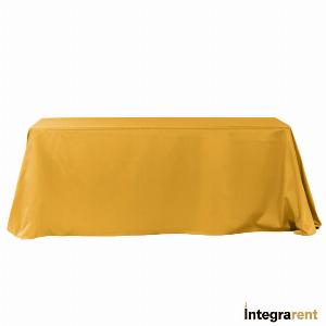Noleggio Tovaglia Raso/Cotone cm.330x230 Oro