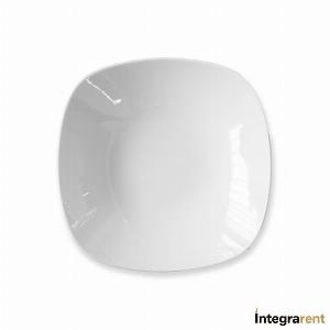 Noleggio Piatto Fondo Rim New Bone cm.20x20