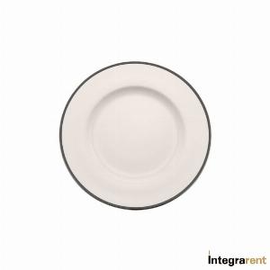 Noleggio Piattino Pane Bone China Filo Platino cm.16